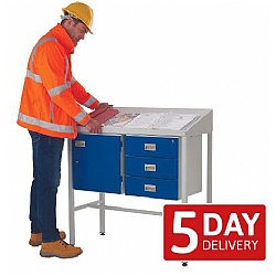 Team Leader Workstations, Sloping Top or Flat Top