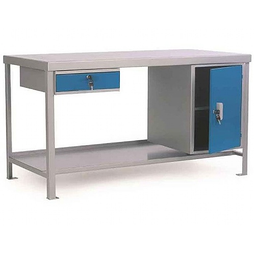 Heavy Duty Steel Engineers Workbenches, 500kgs - Workshop Products