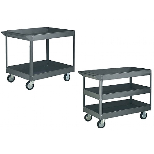 Utility Tray Trolleys, 250kgs - Storage and Handling