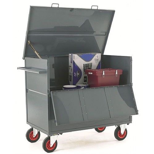 Steel Secuirty Trolley, Heavy Duty, 500 kgs - Storage and Handling