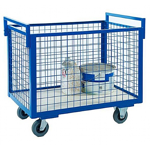 Wire Mesh Goods Truck, 4 Models - Storage and Handling