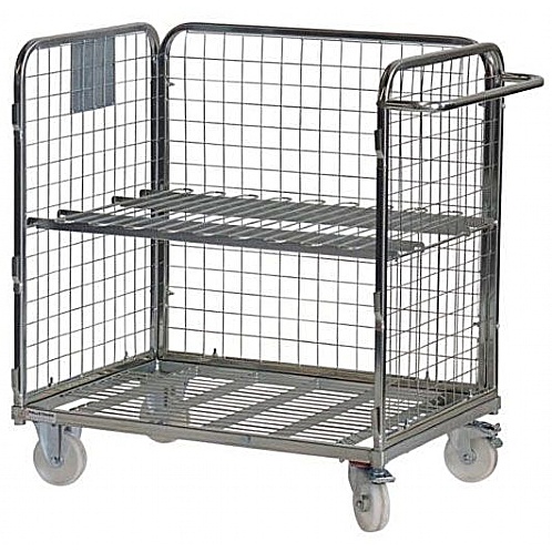 Compact Merchandising Trolley - Storage and Handling