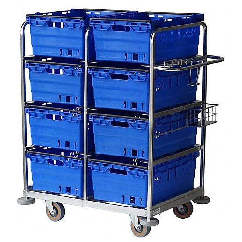 Multi-Tier Container Trolley - Storage and Handling