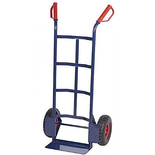 Sack Truck with REACH Compliant Pneumatic Tyred Wheels, 250 kgs - Storage and Handling