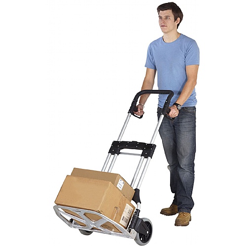 Heavy-Duty Compact Folding Sack Truck, 200 kgs - Storage and Handling