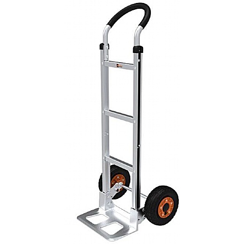 Aluminium Pram Handle Sack Truck with Fixed Open Toe, 200kg - Storage and Handling