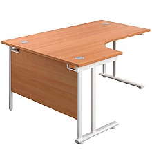 Workstation Cantilever Desk, Left Handed