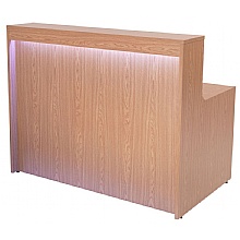 Reception desk with Back lighting