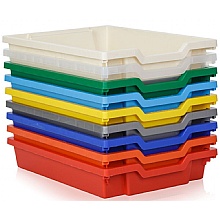 Plastic school trays