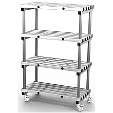 Aluminuim Shelving, Singe Bay, Mobile