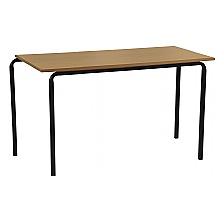 School Table, Crush Bent beech/ black