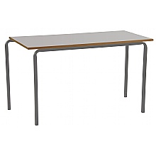 School Table, Crush Bent light grey/ light grey