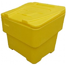 60 Litre yellow grit bin with or without salt