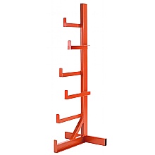 Single sided cantilever bar rack