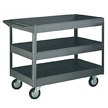 Utility Tray Trolley with three shelves