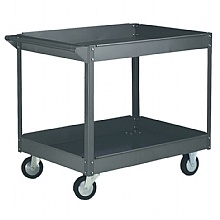 Utility Tray Trolley with two shelves