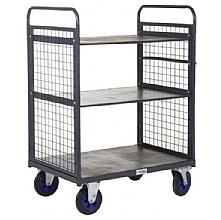 Distribution Truck Mesh Sides, 2 shelves