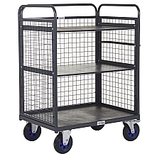 Distribution Truck Mesh Sides, Back and 2 shelves