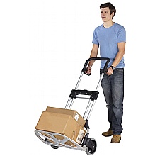 Heavy-Duty Compact Folding Sack Truck, 200 kgs