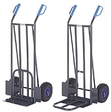 Fixed and folding sack truck