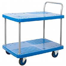 Shelf Trolley with Two Polypropylene shelves