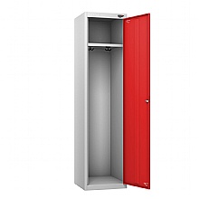 Police Locker, Flame Red door