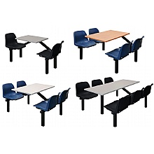 ECO Fast Food Canteen Seating Units