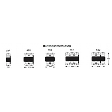 Canteen Seating Unit Configurations