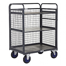 Distribution Truck Mesh Sides, Back and 2 shelves