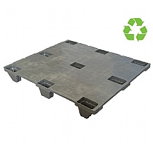 Plastic Pallets, Closed Deck Nestable 1200x800mm, Pack of 10