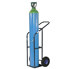 Single Cylinder Trolley, 300kg, Puncture-Proof Wheels