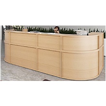 Reception Desk Denver Modular Base and Top Units